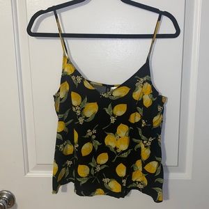 V-Neck Lemon tank top